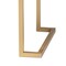 Baxton Studio Beagan Modern and Contemporary Black Finished Wood and Gold Metal 2Drawer Console Table 213-12161-ZORO - alternate 8